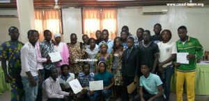 CASAD-Benin released the first young farmers' promotion